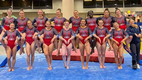 Gymnastics team photo Birmingham