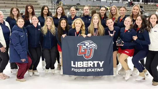 Figure skating team at U.S. Intercollegiate Finals
