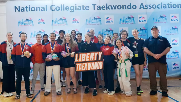 Taekwondo team matches medal count from last year to place sixth at NCTA Championships