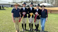 Lady Flames Hunt Seat riders third at Zone 4 Final, with three individual national qualifiers