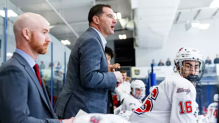 Handy receives FCA Hockey Character Coach Award