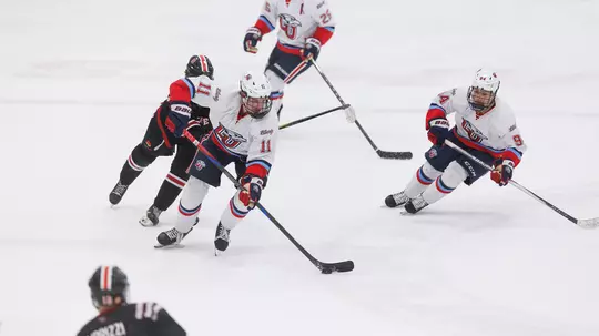 Tucker Shields skates vs. NC State