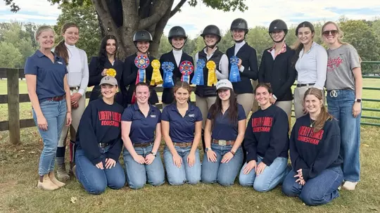 Hunt Seat team at Sweet Briar College