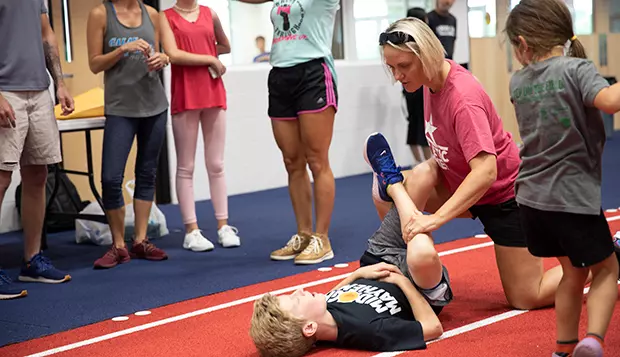 Club Sports staff helping to run State Games of America