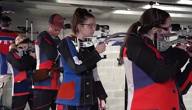Rifle team dialing in on long-range targets for 2021-22 season