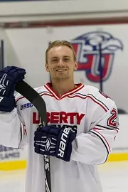 Headshots of Men's D3 Ice Hockey. September 17, 2014. (photo by Les Schofer)