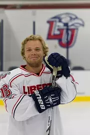 Headshots of Men's D3 Ice Hockey. September 17, 2014. (photo by Les Schofer)