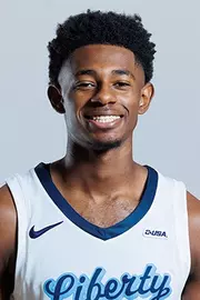Jaylen Davis is photographed as part of the 2023 Liberty University Men’s Basketball team Media Day on September 21, 2023 . (Photo by: Matt Reynolds)
