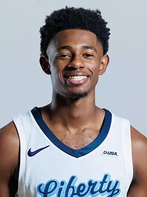 Jaylen Davis is photographed as part of the 2023 Liberty University Men’s Basketball team Media Day on September 21, 2023 . (Photo by: Matt Reynolds)