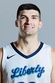 Kyle Rode is photographed as part of the 2023 Liberty University Men’s Basketball team Media Day on September 21, 2023 . (Photo by: Matt Reynolds)
