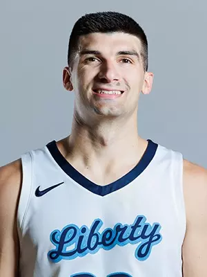 Kyle Rode is photographed as part of the 2023 Liberty University Men’s Basketball team Media Day on September 21, 2023 . (Photo by: Matt Reynolds)