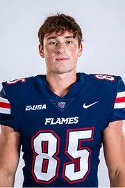Liberty football media week white backdrop photographed on July 24, 2024 (photo by: Emma Kendrick)