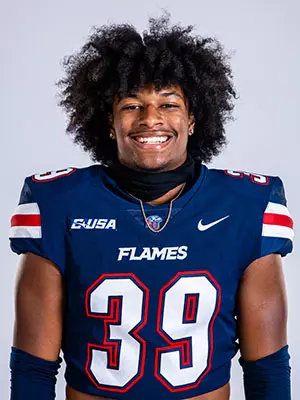 Liberty football media week white backdrop photographed on July 24, 2024 (photo by: Emma Kendrick)