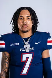 Liberty football media week white backdrop photographed on July 24, 2024 (photo by: Emma Kendrick)