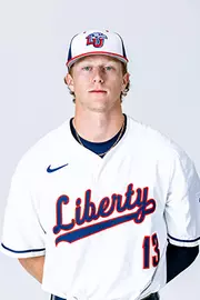 Liberty baseball media day photographed on white backdrop for creative team on November 19, 2024