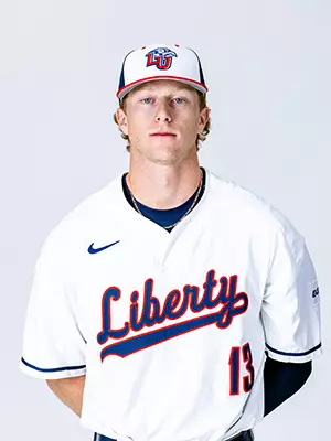 Liberty baseball media day photographed on white backdrop for creative team on November 19, 2024