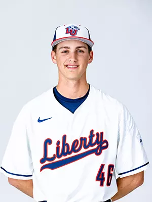 Liberty baseball media day photographed on white backdrop for creative team on November 19, 2024