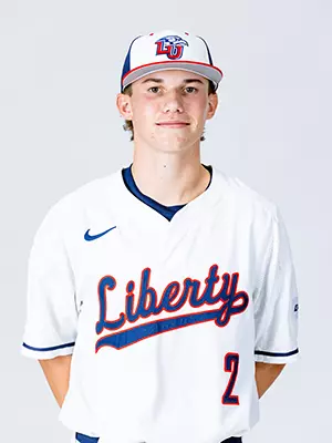 Liberty baseball media day photographed on white backdrop for creative team on November 19, 2024