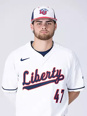 Liberty baseball media day photographed on white backdrop for creative team on November 19, 2024