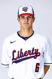 Liberty baseball media day photographed on white backdrop for creative team on November 19, 2024