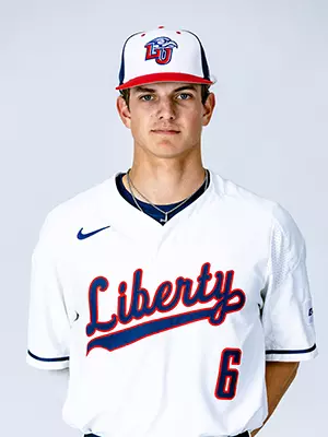 Liberty baseball media day photographed on white backdrop for creative team on November 19, 2024