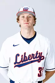 Liberty baseball media day photographed on white backdrop for creative team on November 19, 2024