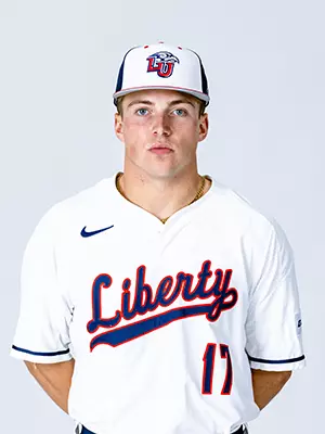 Liberty baseball media day photographed on white backdrop for creative team on November 19, 2024