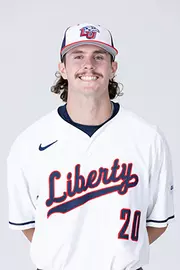 Liberty baseball media day photographed on white backdrop for creative team on November 19, 2024