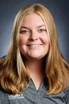 Ashley Dofflemyer with Athletics is photographed for Studio Headshot Day on July 22, 2025. (Photo by KJ Jugar)