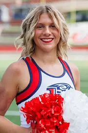 Elizabeth Huffman is photographed for their Cheerleading Headshot on August 12, 2025. (Photo by: Jessie Jordan)