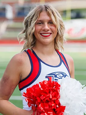 Elizabeth Huffman is photographed for their Cheerleading Headshot on August 12, 2025. (Photo by: Jessie Jordan)