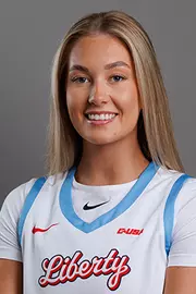 Elisabeth Aegisdottir from Liberty University’s Women’s Basketball team, had her headshot taken from promo day on September 11, 2025 (Photo by Grace Greer)