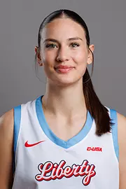Zeynep Avci from Liberty University’s Women’s Basketball team, had her headshot taken from promo day on September 11, 2025 (Photo by Grace Greer)
