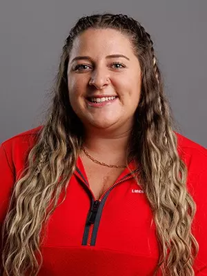 Chelsey Hoggard-Harris a Executive Assistant from Liberty University’s Women’s Basketball team, had her headshot taken from promo day on September 11, 2025 (Photo by Grace Greer)