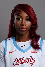 Lydie Mwamba from Liberty University’s Women’s Basketball team, had her headshot taken from promo day on September 11, 2025 (Photo by Grace Greer)