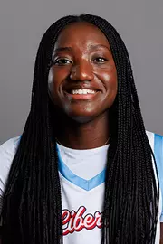 Ify Nwaobi from Liberty University’s Women’s Basketball team, had her headshot taken from promo day on September 11, 2025 (Photo by Grace Greer)