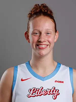 Lynn Peters from Liberty University’s Women’s Basketball team, had her headshot taken from promo day on September 11, 2025 (Photo by Grace Greer)