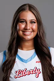 Caroline Shiery from Liberty University’s Women’s Basketball team, had her headshot taken from promo day on September 11, 2025 (Photo by Grace Greer)