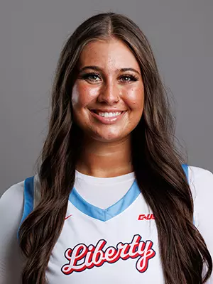 Caroline Shiery from Liberty University’s Women’s Basketball team, had her headshot taken from promo day on September 11, 2025 (Photo by Grace Greer)