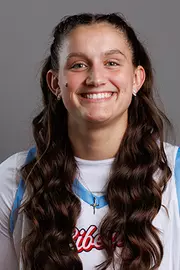 Emmy Stout from Liberty University’s Women’s Basketball team, had her headshot taken from promo day on September 11, 2025 (Photo by Grace Greer)
