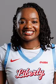 JaKayla Thompson from Liberty University’s Women’s Basketball team, had her headshot taken from promo day on September 11, 2025 (Photo by Grace Greer)