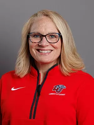 Andy Bloodworth from Liberty University’s Women’s Basketball team, had her headshot taken from promo day on September 11, 2025 (Photo by Grace Greer)