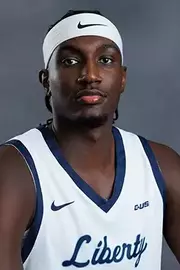 A headshot of Isaiah Ihnen with the Liberty Men’s Basketball Team is photographed on September 4th, 2025. (Photo by Grace Greer)