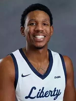 A headshot of JC Shirer Jr. with the Liberty Men’s Basketball Team is photographed on September 4th, 2025. (Photo by Grace Greer)