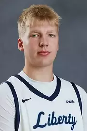 A headshot of Torr Sorenson with the Liberty Men’s Basketball Team is photographed on September 4th, 2025. (Photo by Grace Greer)