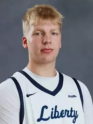 A headshot of Torr Sorenson with the Liberty Men’s Basketball Team is photographed on September 4th, 2025. (Photo by Grace Greer)