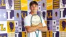 Matei Daniel Stan with a tennis racquet