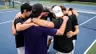 Team huddle