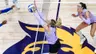 Brooklyn Fuchs with the block