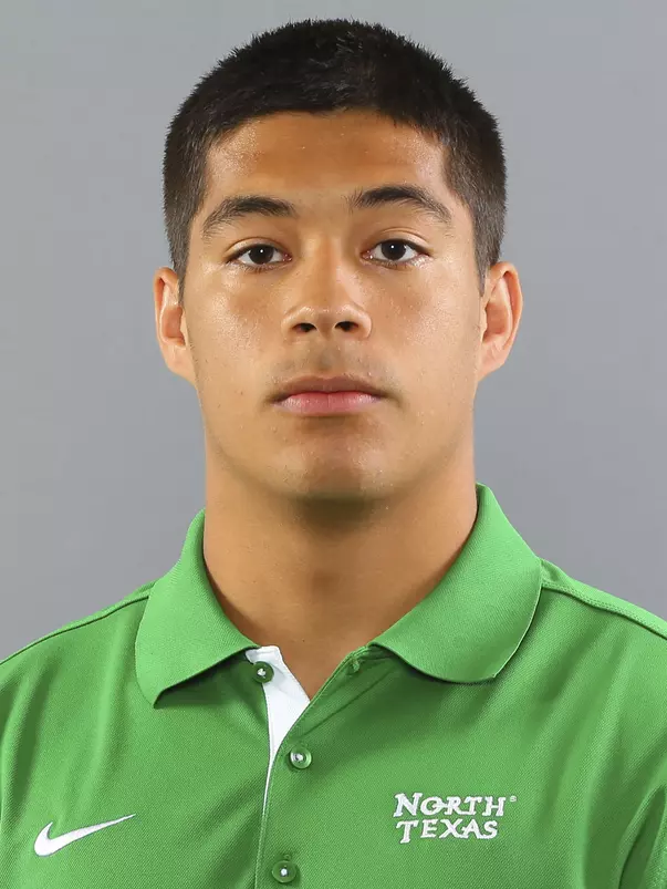 DENTON, TX - JULY 18: University of North Texas Mean Green football and staff head shots at Athletic Complex on July 18, 2017 in Denton Texas. (Photo by Rick Yeatts